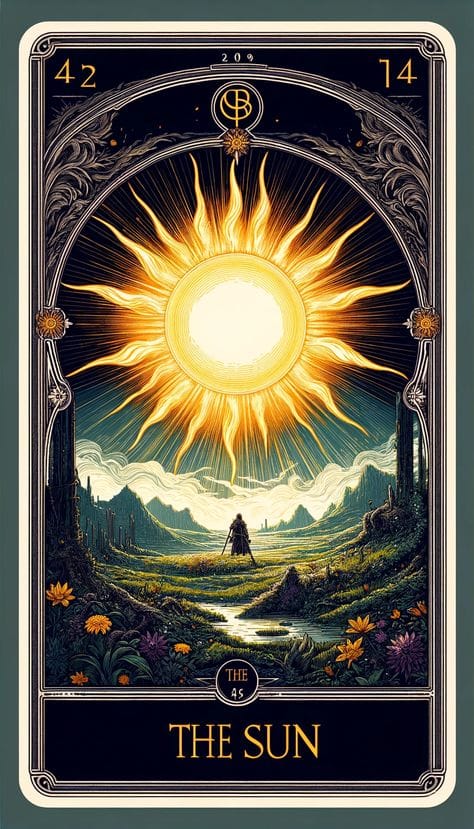 El Sol En El Tarot Felicidad xito Y Verdad Al Descubierto 