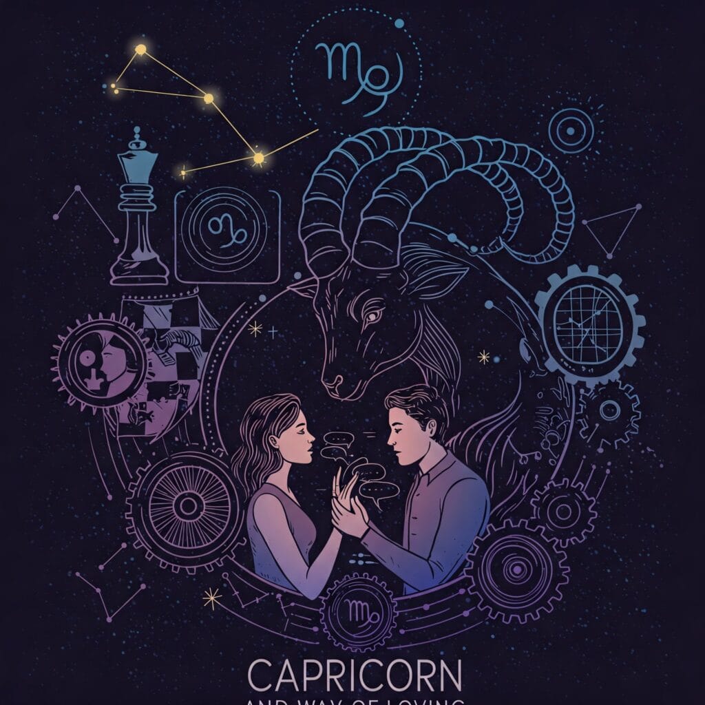 Capricornio amor reflejado a través del arquetipo de la tierra y las relaciones conscientes.