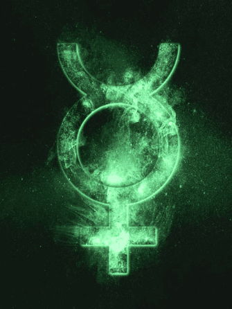 imagen de Símbolo Astrológico Mercurio: Comunicación, Mente y Adaptabilidad