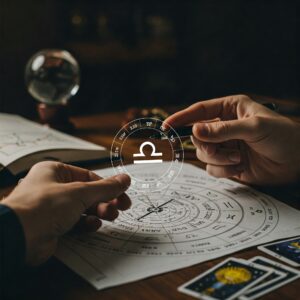 imagen símbolo astrológico libra