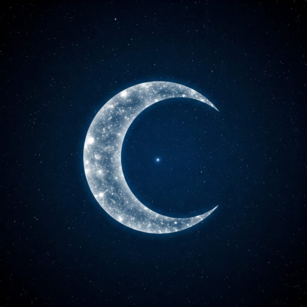 símbolo de la luna