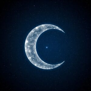 imagen símbolo astrológico luna