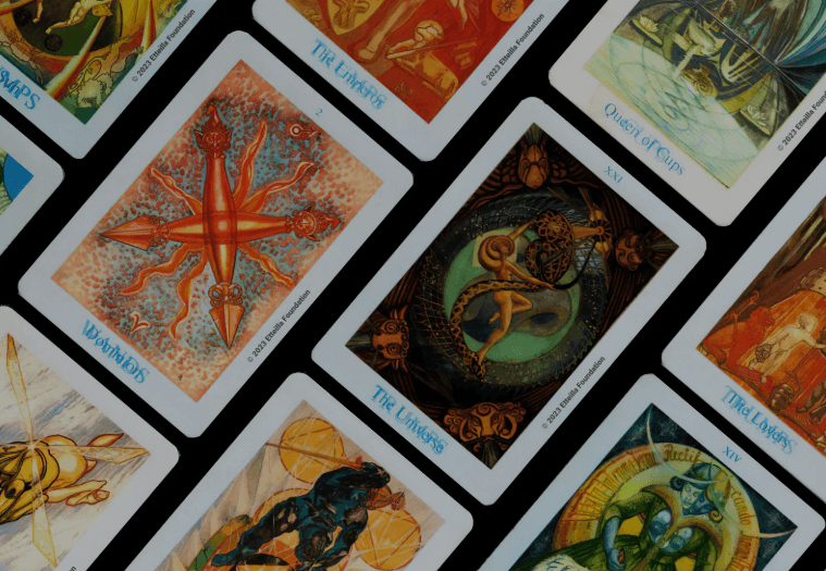 imagen de tarot de crowley o de toth